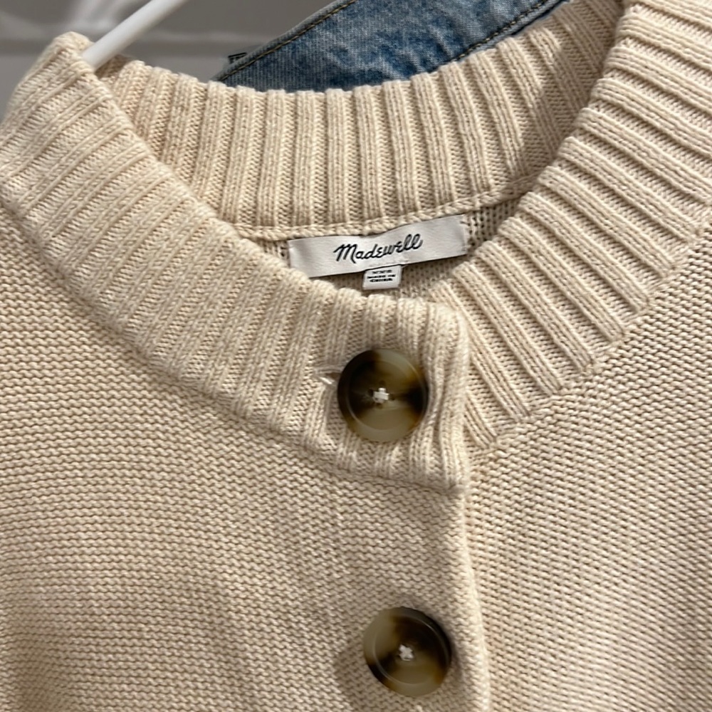 Never worn Madewell cardigan